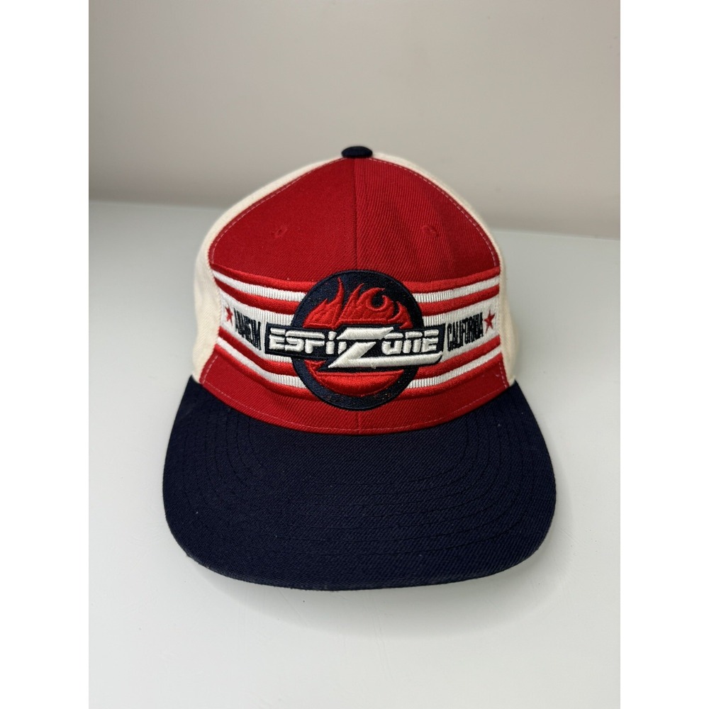 ESPN Zone Anaheim California Adjustable‎ Hat Cap Vintage 90's Y2K Sports TV